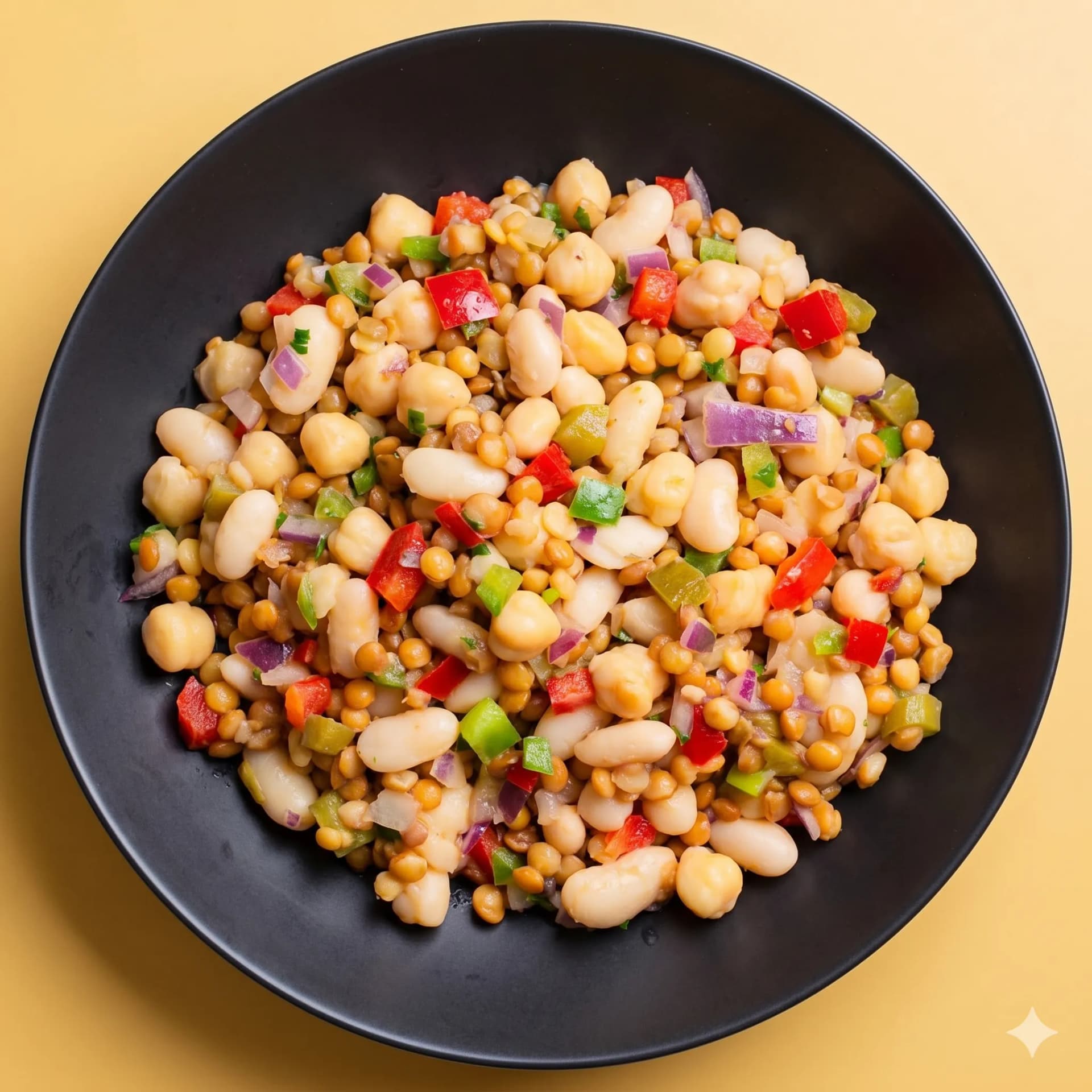 Ensalada de granos mixtos
